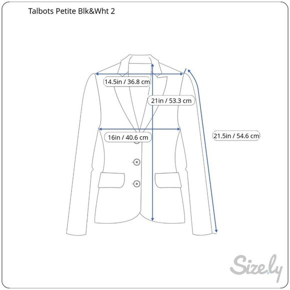 Talbots Collection Size 2 Black White Plaid Tweed Alpaca Blend Blazer Jacket - Picture 3 of 10